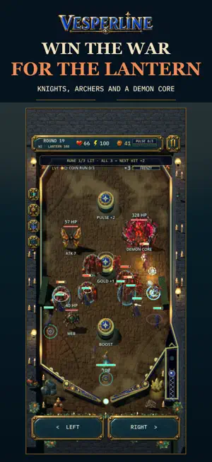 Vesperline: Pinball Roguelite screenshot 2