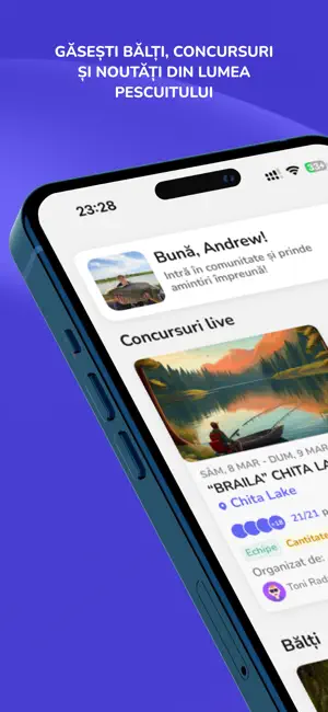 Bluvi - Aplicatia Pescarilor screenshot 1