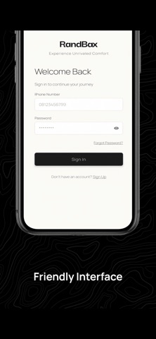 Randbax iPhone screenshot