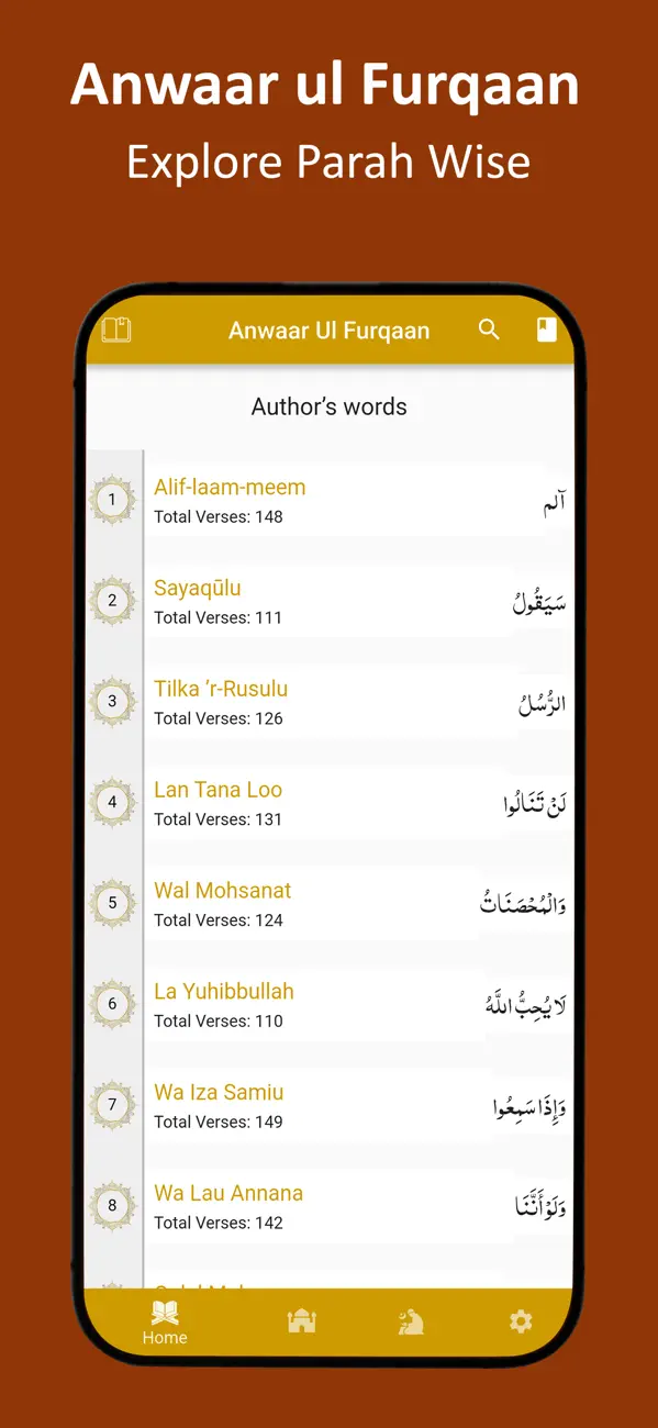 Screenshot #3 pour Anwaar ul Furqaan