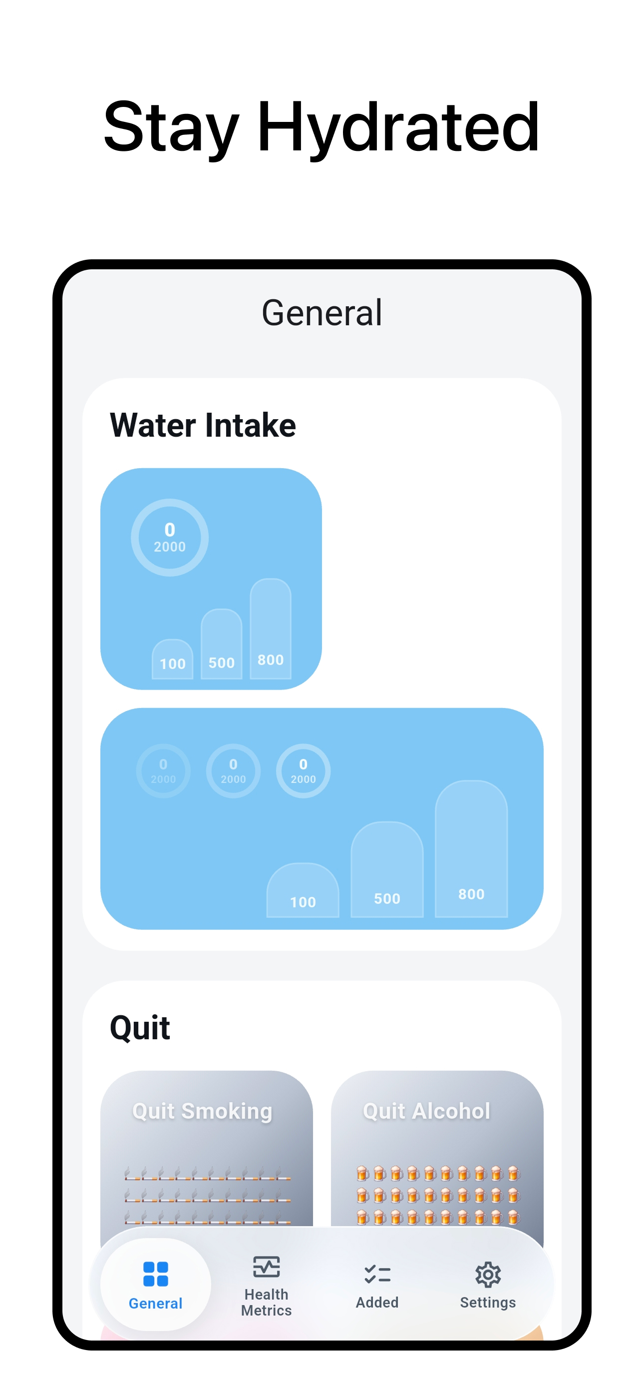 HealthWidget - Steps & Fitness