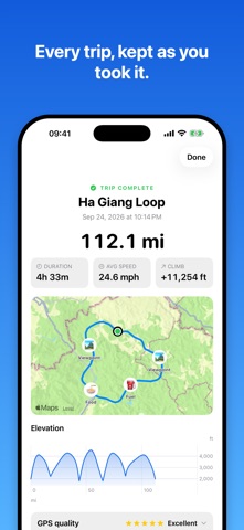TrackKeep - GPS Route Recorder Screenshot 2 of 6