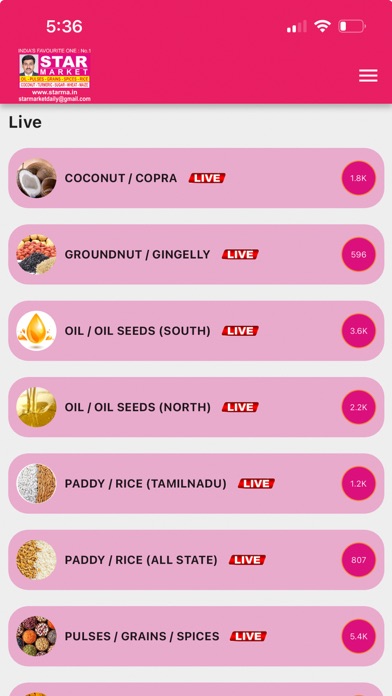 Star Market Bulletin Screenshot