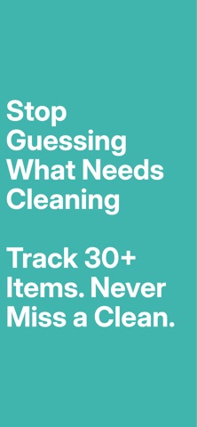 Cleaned It - Cleaning Tracker screenshot