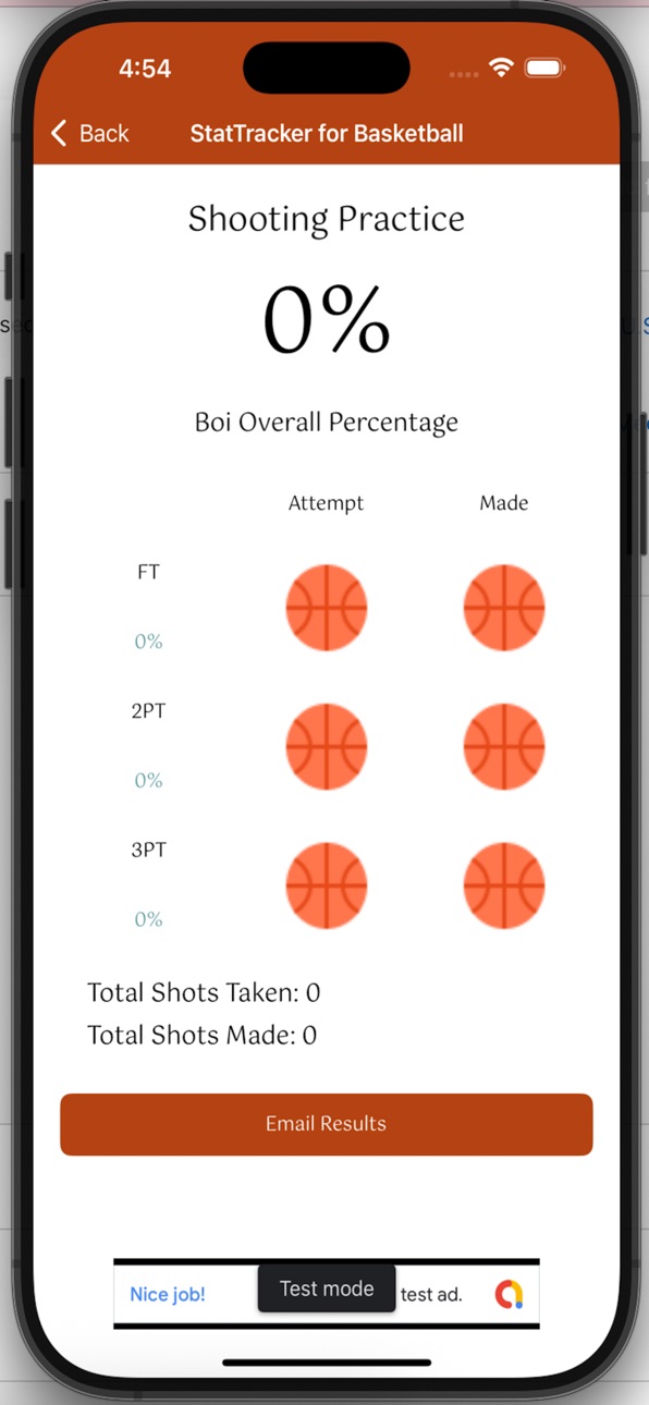 iPhone screenshot