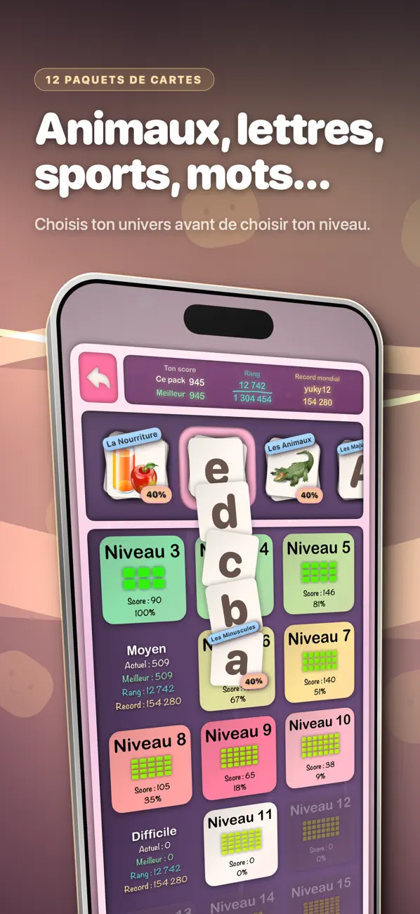 Screenshot #3 pour Le jeu des Paires - Memo