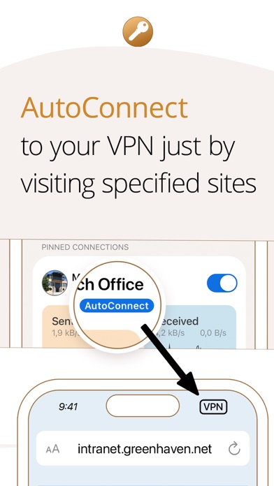 VPN Tracker – Remote Access Screenshot
