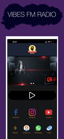 Vibes FM Radio Canada screenshot