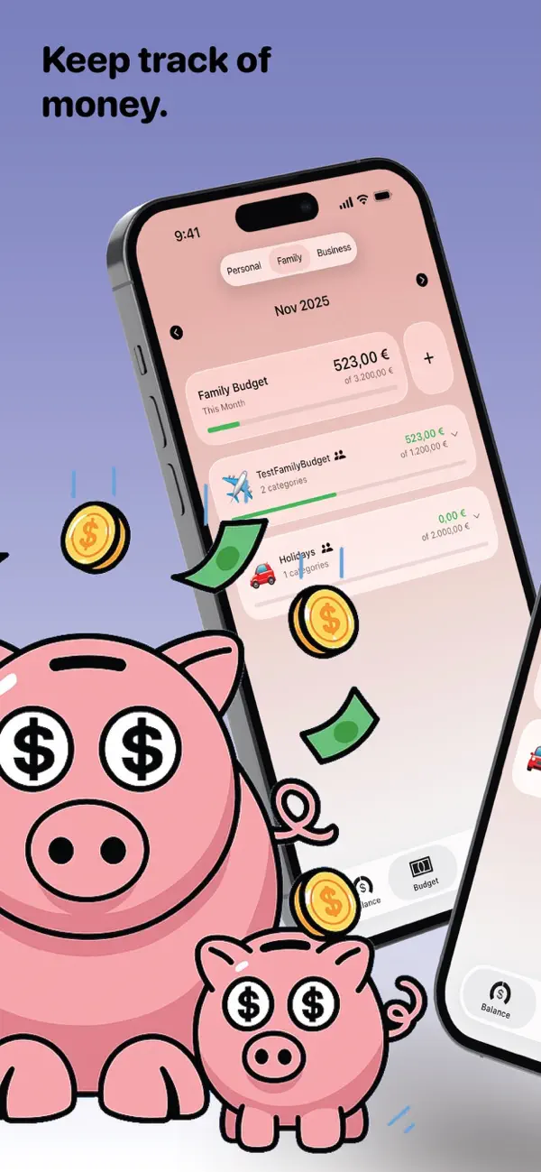 Screenshot #3 pour Piggy Tracker : Cash Tracker