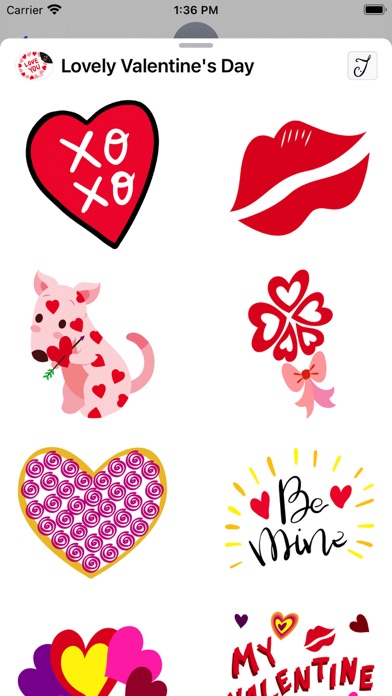 Lovely Valentine's Day Screenshot