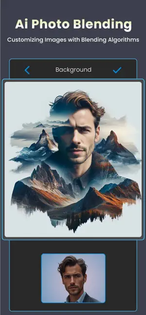 Double Exposure: Photo Merge screenshot 1