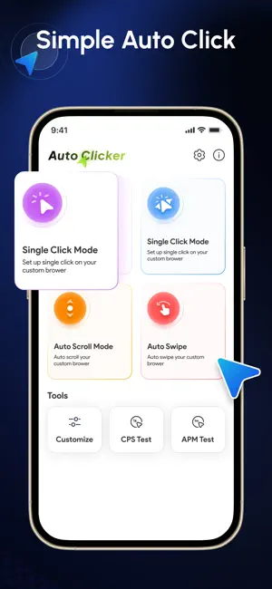 Pi Tap: Auto Clicker iPhone screenshot 1
