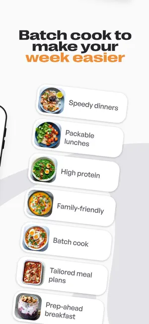 Mob: Meal Planner and Recipes iPhone screenshot 2