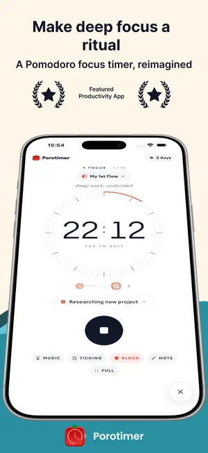 Pomodoro Timer : Work & Study screenshot 1