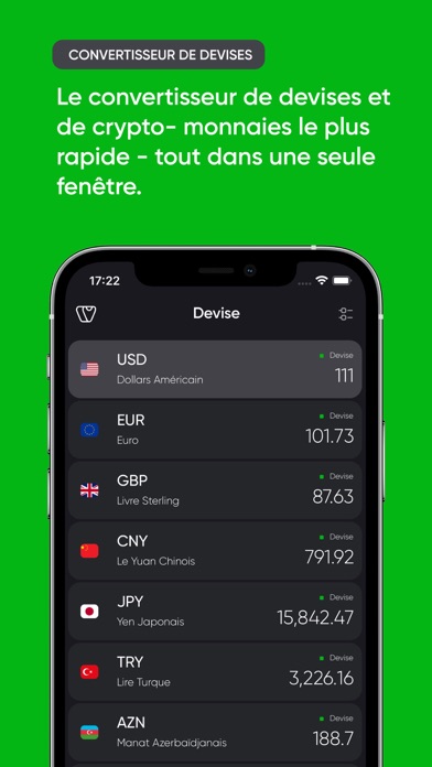 Screenshot #2 pour Currency Converter · Valyuta