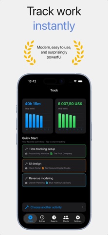 Hours Tracker: Hourli Screenshot 1 of 10