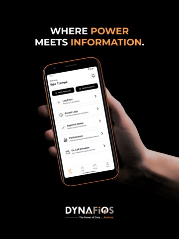 Dynafios Mobile iPad screenshot