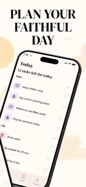 Woman faith tasks screenshot 2