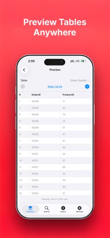 Access DB のスクリーンショット