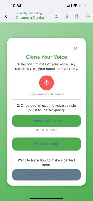 LingoChats screenshot 1