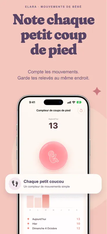 Elara: Pregnancy Tracker screenshot 6 of 8