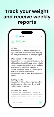 olivia: weight loss guide Screenshot 7 of 8