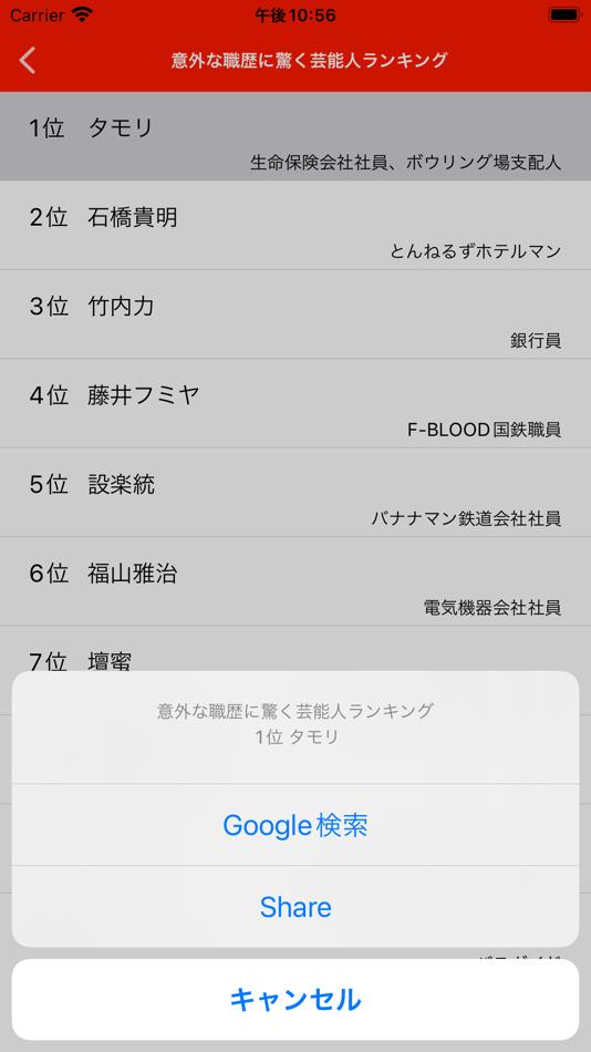 #4. 潮流ランク (iOS) Podle: deskplate