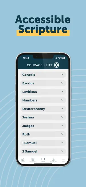 Courage For Life Bible screenshot 1