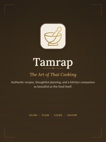 Tamrap - ตำรับ Thai Recipes iPad screenshot