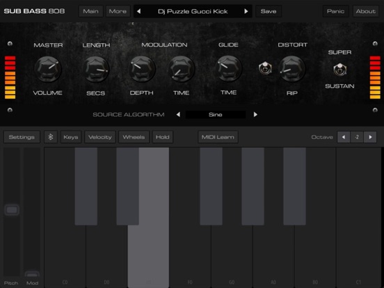 Screenshot #6 pour LE01 | Bass 808 Synth + AUv3