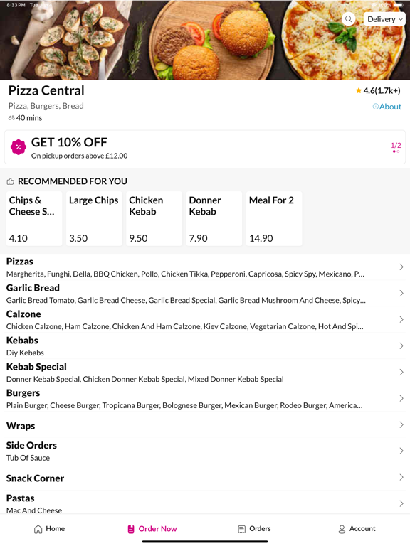 Screenshot #6 pour Pizza Central Sheffield
