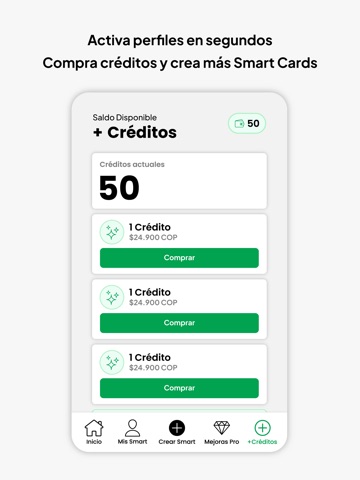 SmartCards App iPad screenshot