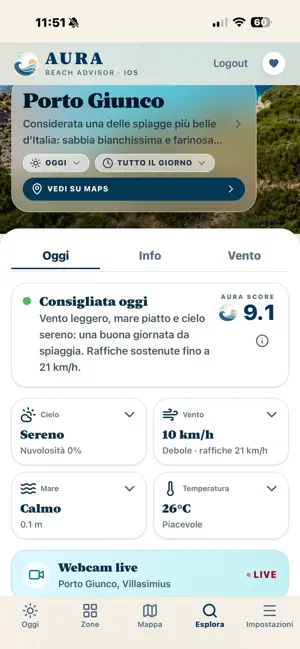 Aura Beach Advisor iPhone screenshot 6