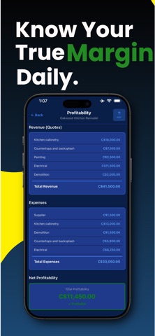 AxionBuild: Contractor Manager Screenshot 4 of 8