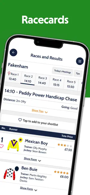 Raceday Ready - Horse Racing iPhone screenshot 3