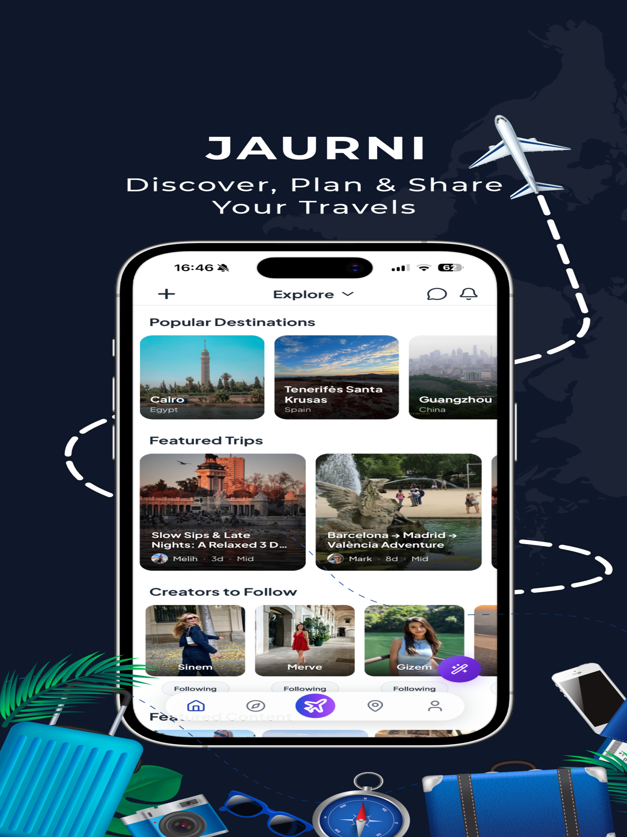 Jaurni: The Travel App