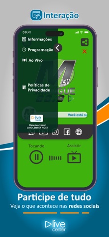 Mangue FM - 88.9 MHz iPhone screenshot