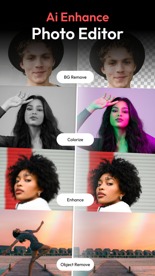 #1. Ai Enhancer : Photo Editor (iOS) 来自: Phawk Infotech LLP