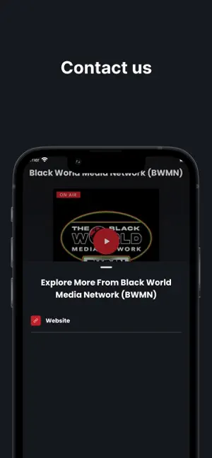 Black World Media Network screenshot 1