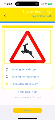 Körkorttesten - Körkort i SE iPhone screenshot