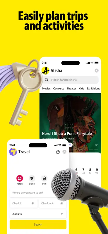 Yandex Go: Taxi Food Delivery screenshot 8 of 8