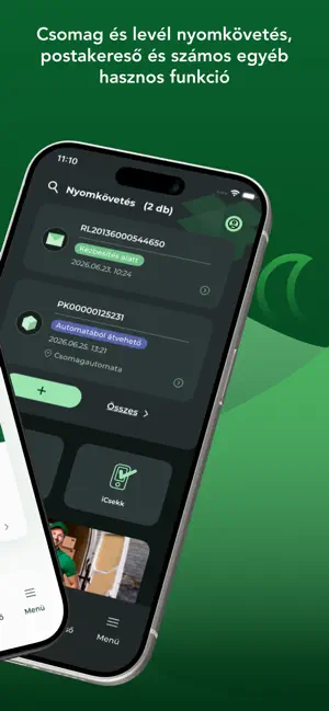 Magyar Posta applikáció screenshot 2