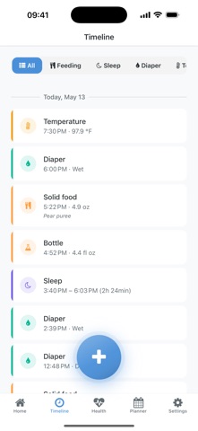 Bably — Baby & Newborn Tracker Screenshot 2 of 10