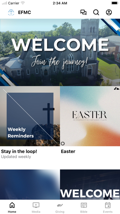 Screenshot #1 pour Elberton First Methodist
