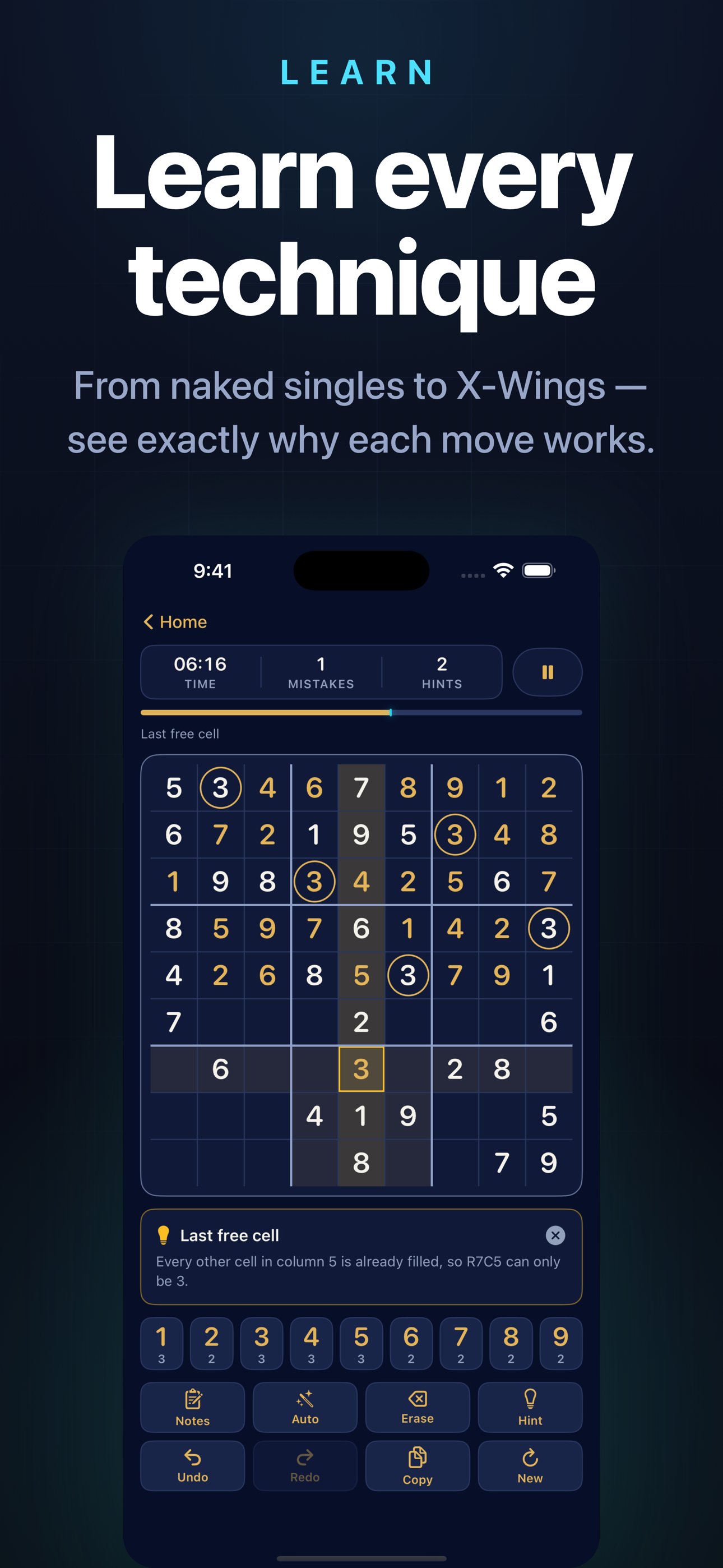 Puzzlesight - Sudoku AI screenshot 4