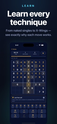 Puzzlesight - Sudoku AI iPhone screenshot