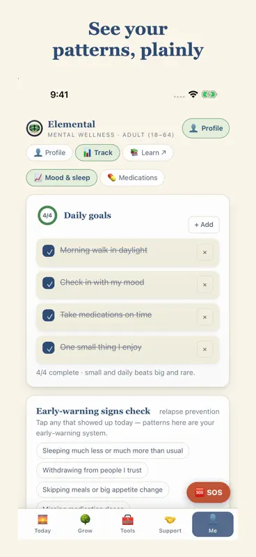 Elemental: Mental Wellness screenshot 8 of 10