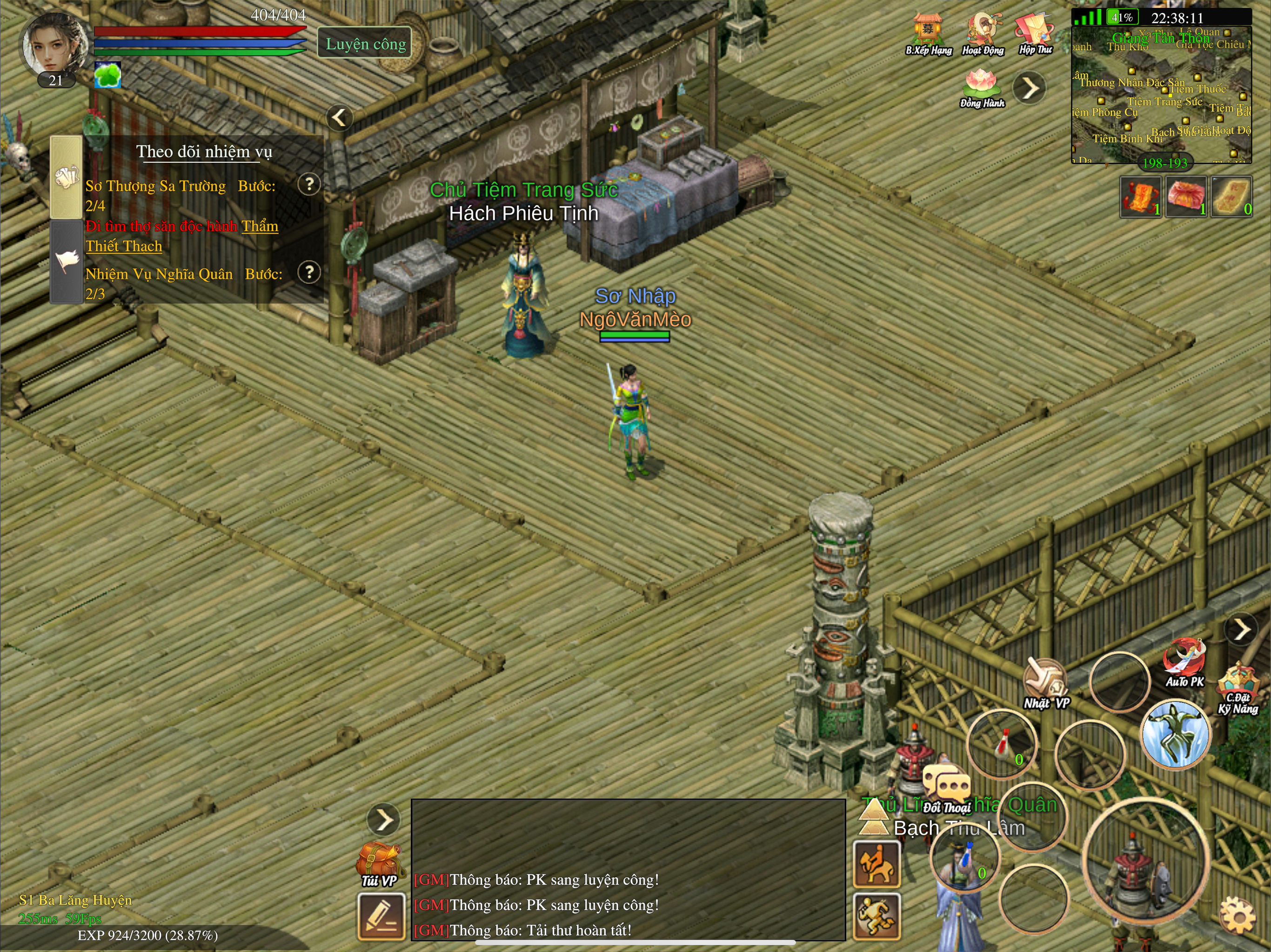 Vạn Hoa Kiếm Mobi screenshot 3