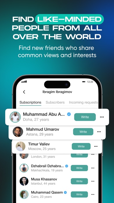 Umma Life iPhone screenshot 3 - Social Networking app