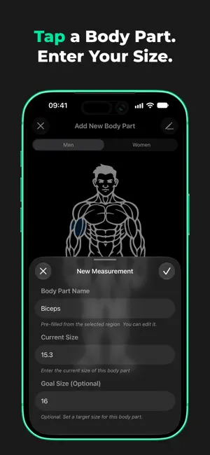 Body Tracker : Measurements screenshot 3